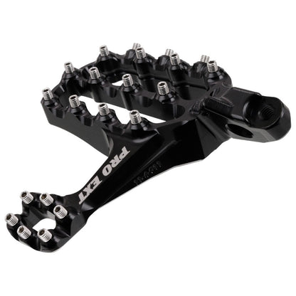 Fastway Pro Ext Motorcycle Foot Pegs Kit Black