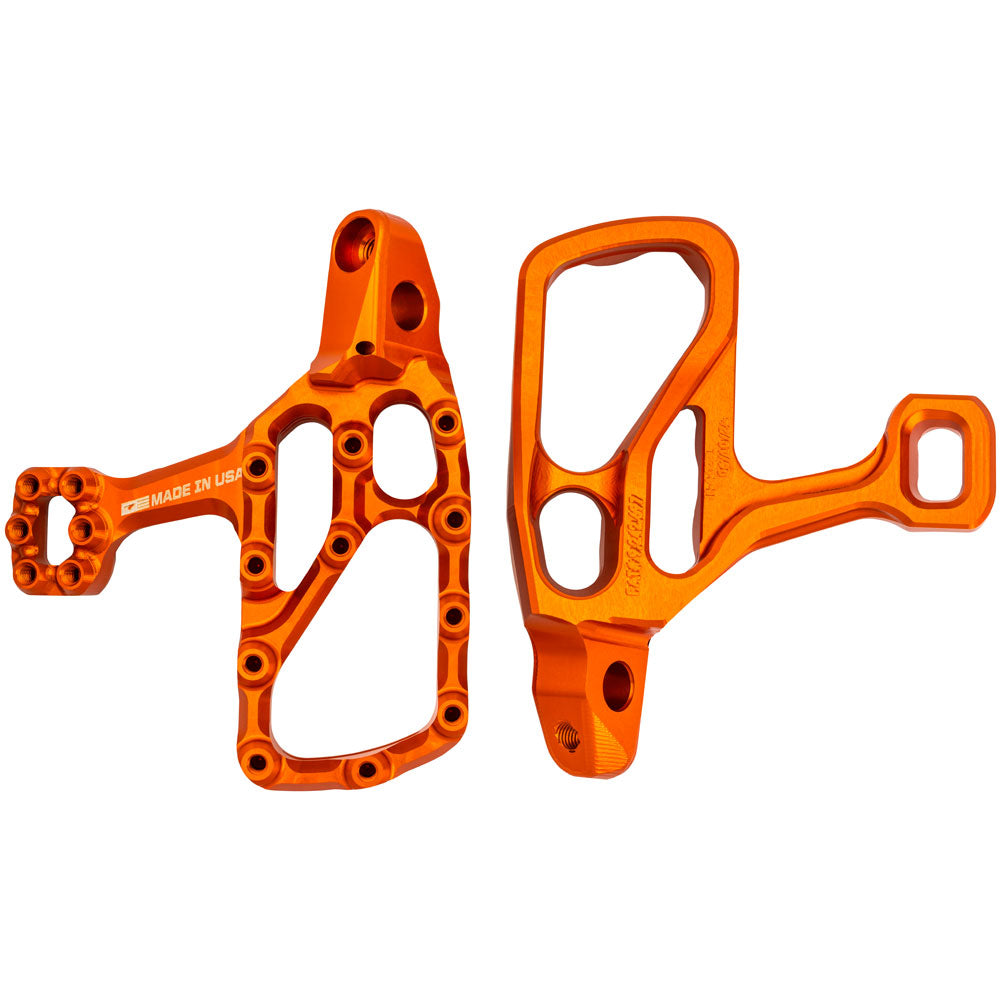 Fastway EXT Motorcycle Foot Pegs Kit - 6mm Down/6mm Back