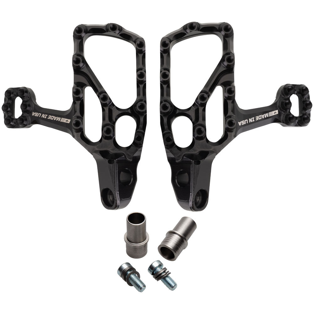 Fastway EXT Motorcycle Foot Pegs Kit - 6mm Down/6mm Back