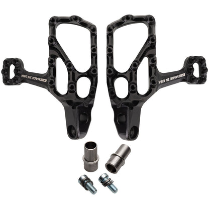 Fastway EXT Motorcycle Foot Pegs Kit - 6mm Down/6mm Back