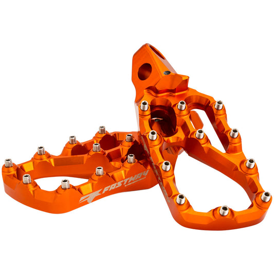 Fastway Motorcycle Foot Pegs Kit - 6mm Down/6mm Back
