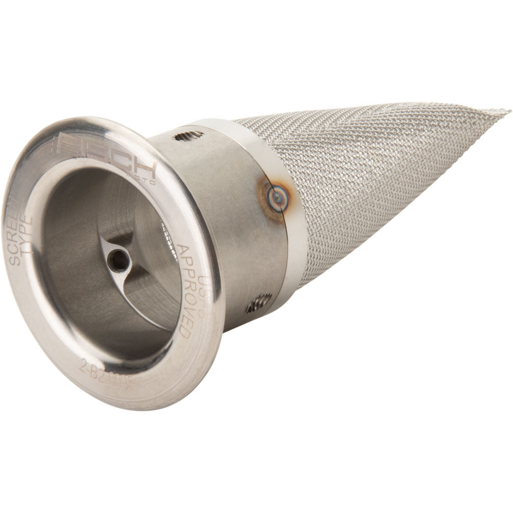 Fisch Moto Spark Arrestor USFS Approved & Wash Plug Kit 35 (35.5mm-40.4mm / 1.398"-1.591")