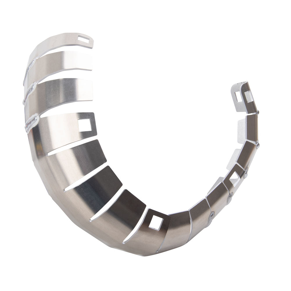 Flatland Racing Pipe Guard FMF Gnarly/Fatty Silver