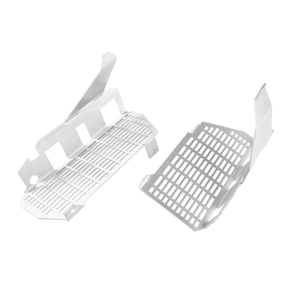 Flatland Racing Radiator Guards Silver