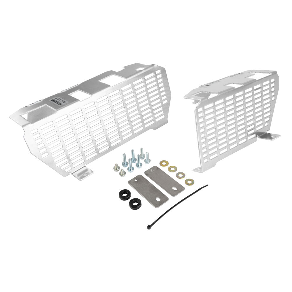 Flatland Racing Radiator Guards Silver