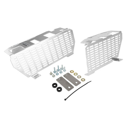 Flatland Racing Radiator Guards Silver