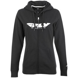 FLY RACING WOMEN'S CORPORATE ZIP-UP HOODED SWEATSHIRT