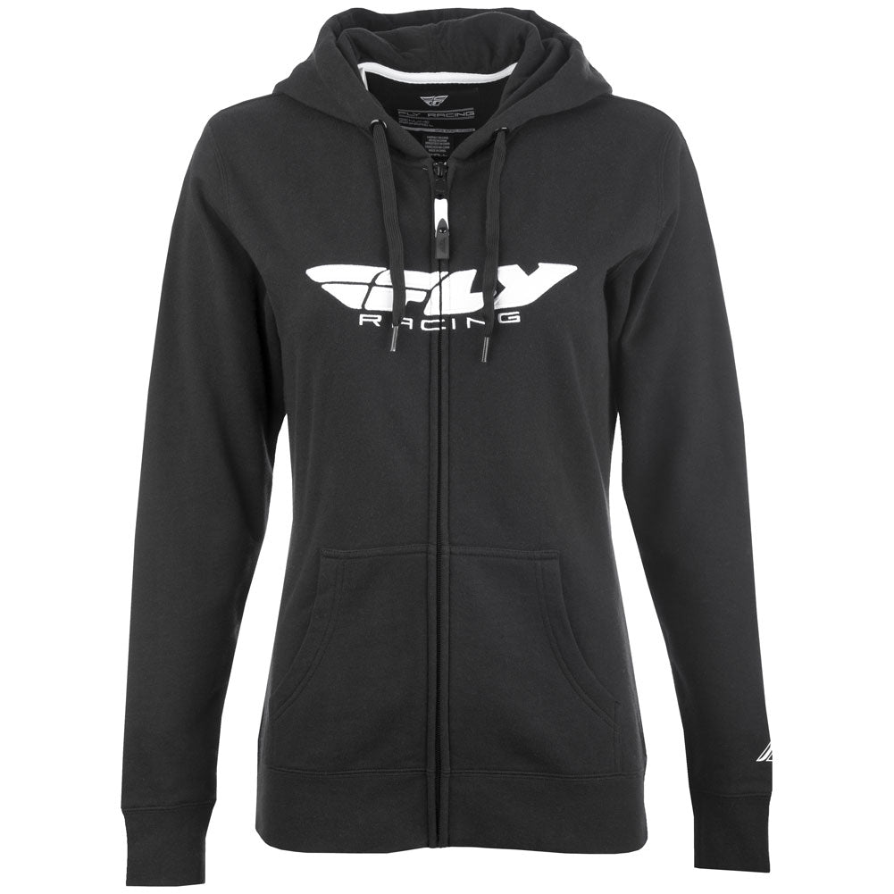 FLY RACING WOMEN'S CORPORATE ZIP-UP HOODED SWEATSHIRT