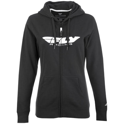 FLY RACING WOMEN'S CORPORATE ZIP-UP HOODED SWEATSHIRT