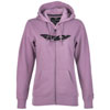 FLY RACING WOMEN'S CORPORATE ZIP-UP HOODED SWEATSHIRT