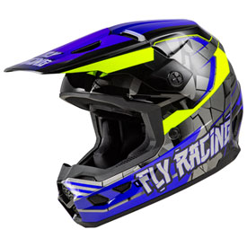 FLY RACING YOUTH KINETIC SCORCHED HELMET