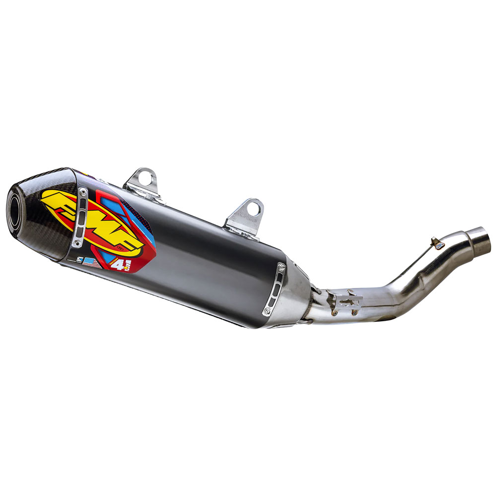 FMF Factory-4.1 RCT Aluminum Silencer with Carbon End Cap