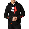 FOX RACING PERIL SASQUATCH ZIP-UP HOODED SWEATSHIRT