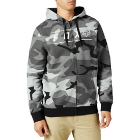 FOX RACING PINNACLE CAMO ZIP-UP HOODED SWEATSHIRT
