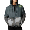 FOX RACING LINDON SASQUATCH ZIP-UP HOODED SWEATSHIRT