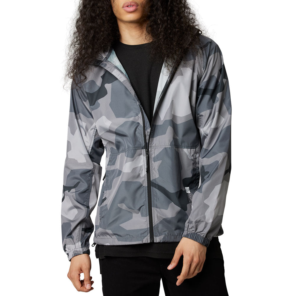 FOX RACING GEOLOGY CAMO WINDBREAKER JACKET