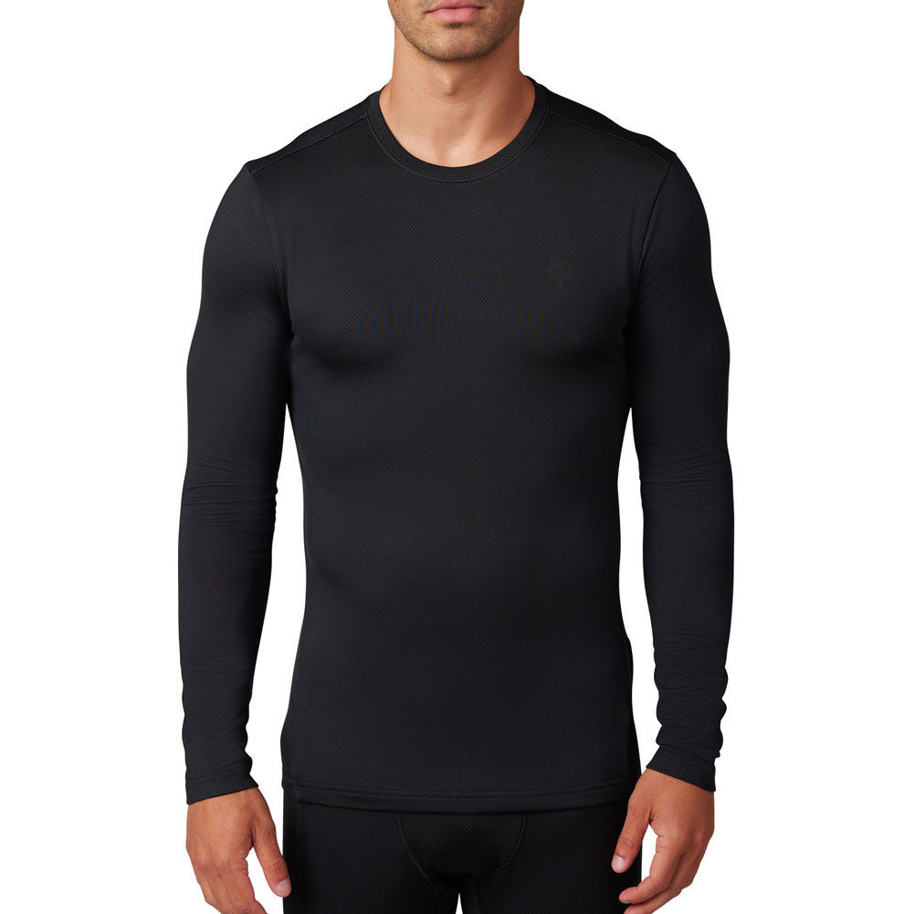 FOX RACING TECBASE FIRE LONG SLEEVE SHIRT