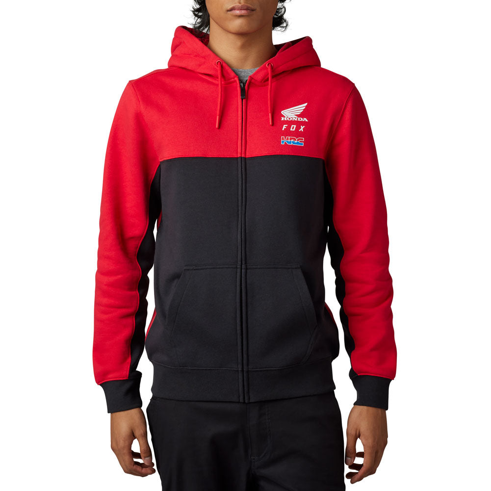 FOX RACING X HONDA ZIP-UP HOODED SWEATSHIRT