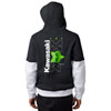 FOX RACING X KAWASAKI ZIP-UP HOODED SWEATSHIRT