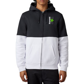 FOX RACING X KAWASAKI ZIP-UP HOODED SWEATSHIRT