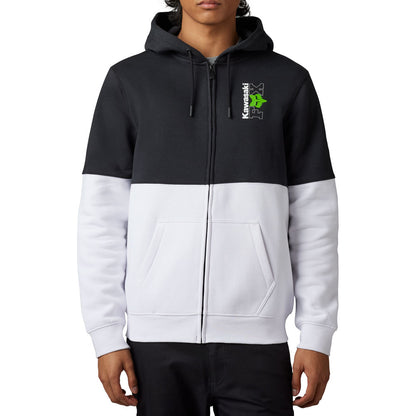 FOX RACING X KAWASAKI ZIP-UP HOODED SWEATSHIRT