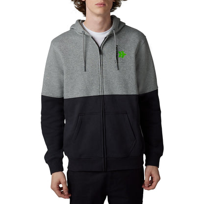 FOX RACING X KAWASAKI ZIP-UP HOODED SWEATSHIRT