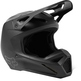 FOX RACING YOUTH V1 MATTE BLACK MIPS HELMET 2023