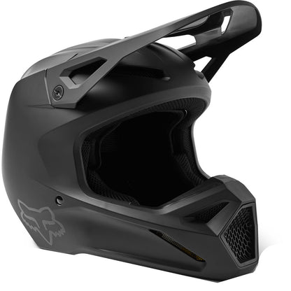 FOX RACING YOUTH V1 MATTE BLACK MIPS HELMET 2023
