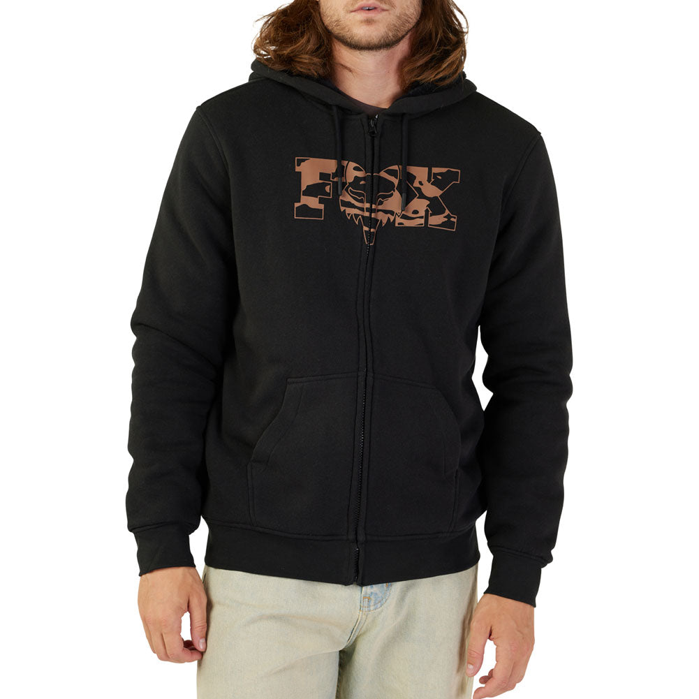 FOX RACING CIENEGA SASQUATCH ZIP-UP HOODED SWEATSHIRT