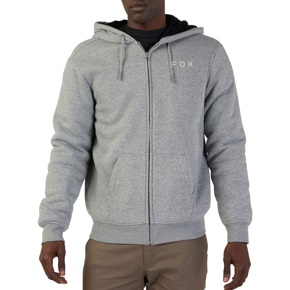 FOX RACING MAGNETIC SASQUATCH ZIP-UP HOODED SWEATSHIRT