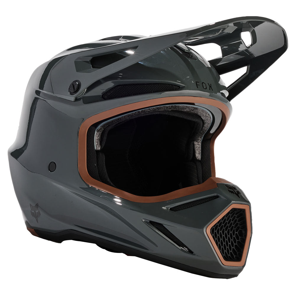 FOX RACING V3 RS CARBON SOLID MIPS HELMET