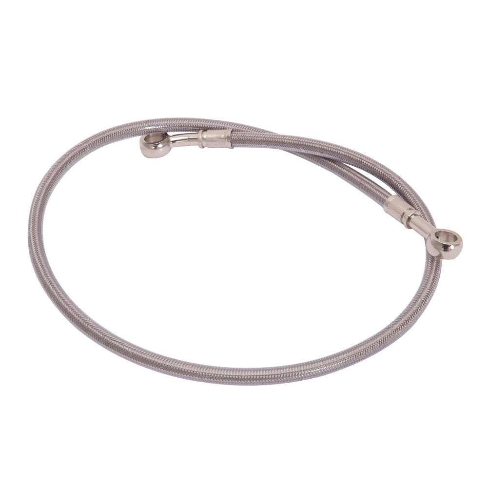 Galfer Stainless Steel Rear Brake Line Kit Standard Length Clear/Silver
