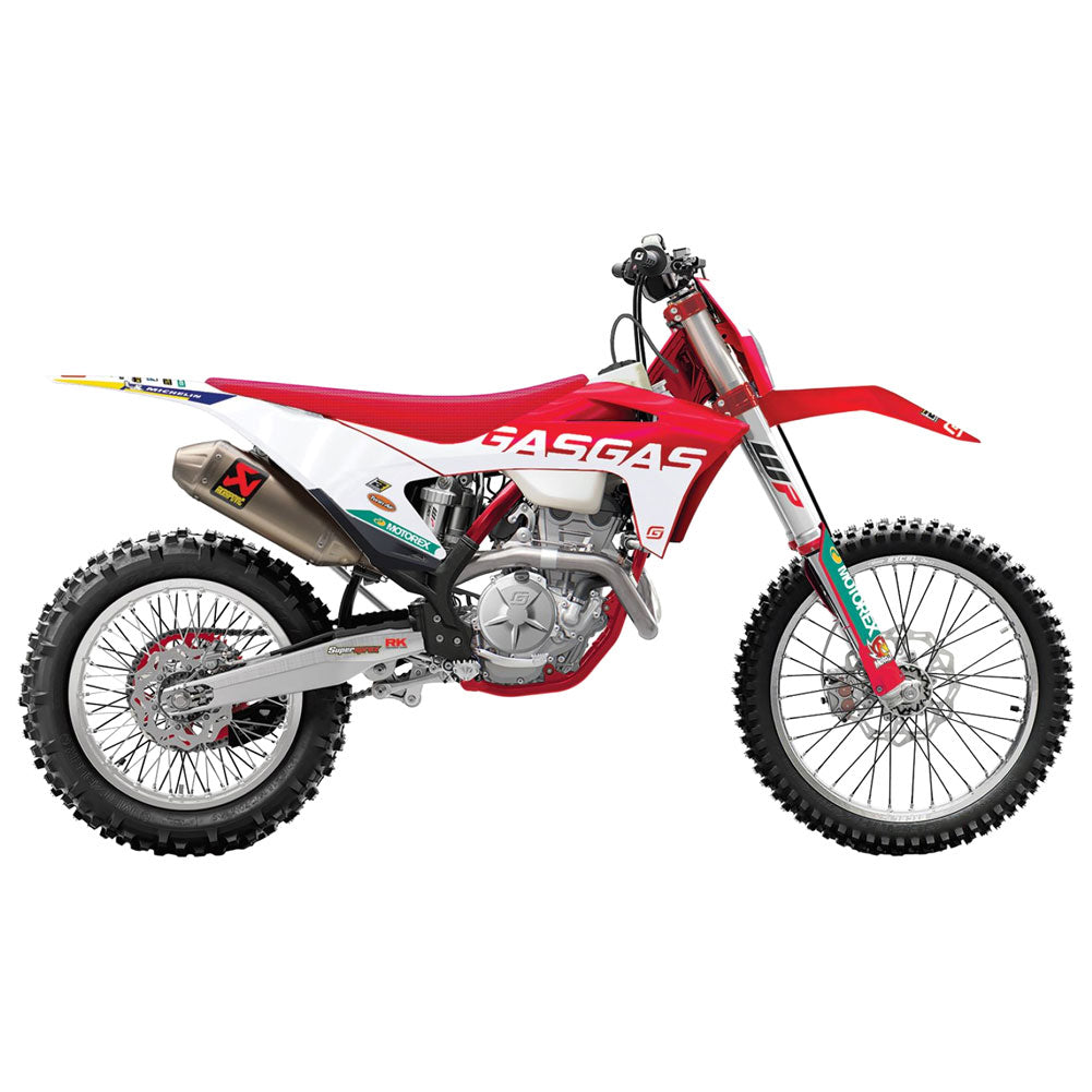 GASGAS Factory Graphics Kit Red/White