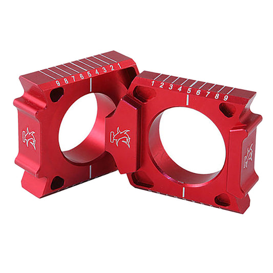 Hammerhead Axle Blocks Red