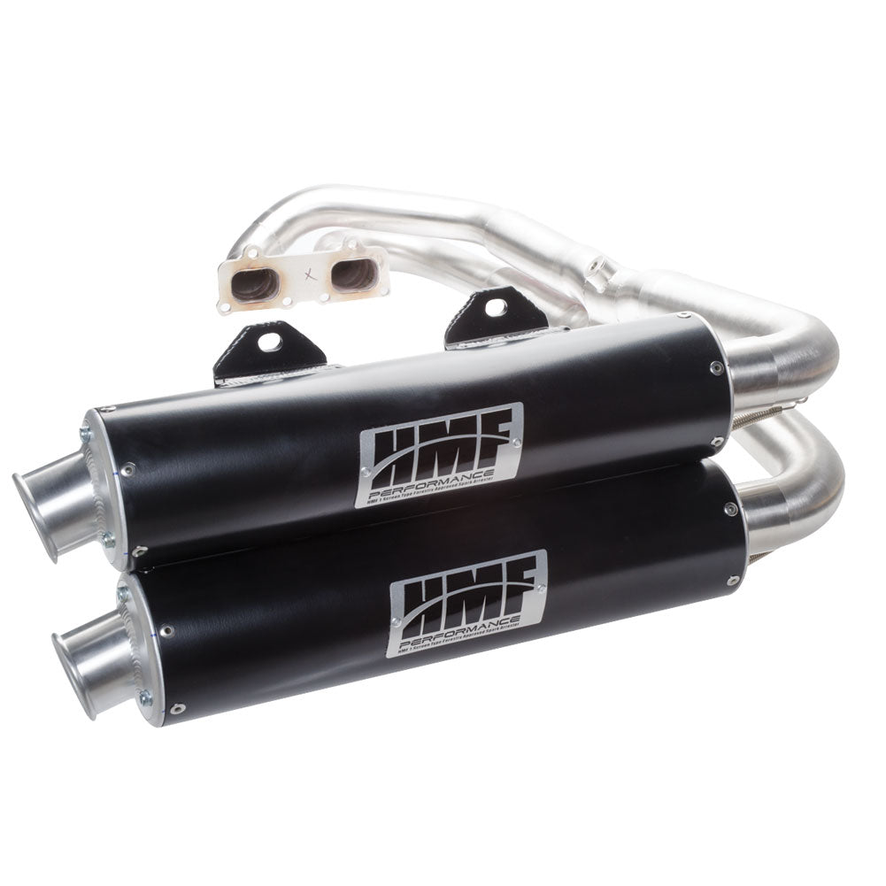 HMF Racing Performance Series Dual Exhaust System Black