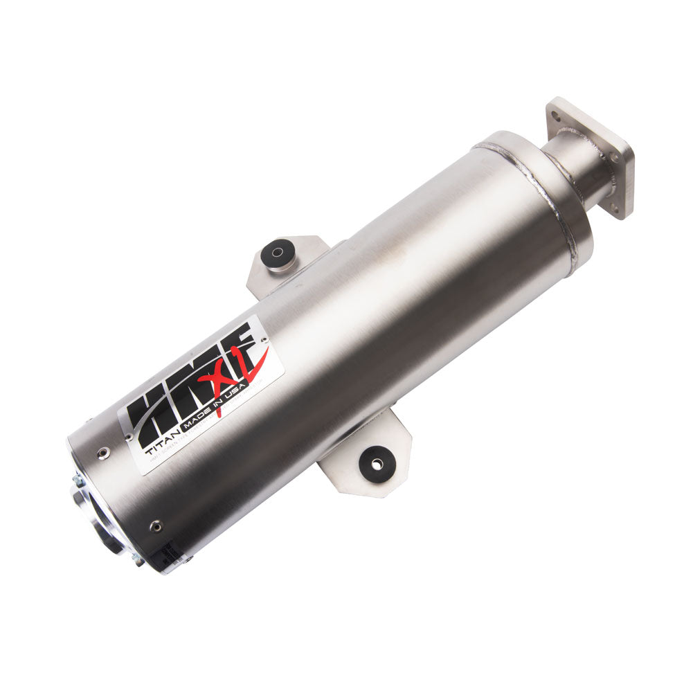 HMF Racing Titan-XL Series Slip-On Exhaust Stainless Steel