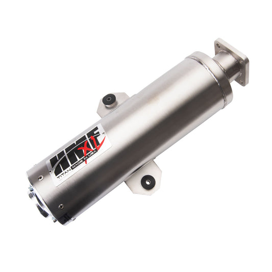 HMF Racing Titan-XL Series Slip-On Exhaust Stainless Steel