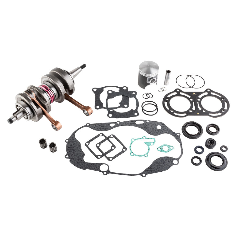 Hot Rods Bottom End Kit with Stroker Crankshaft and Vertex Stroker Pistons (63.95 mm)