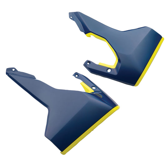 Husqvarna OEM Radiator Shrouds Blue/Yellow