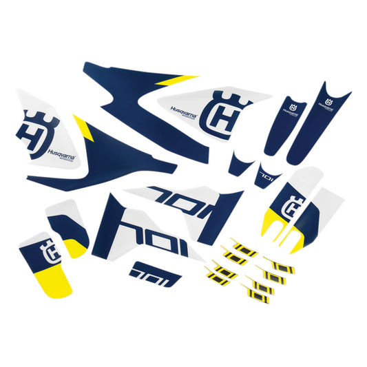 Husqvarna Style Graphics Kit White/Blue
