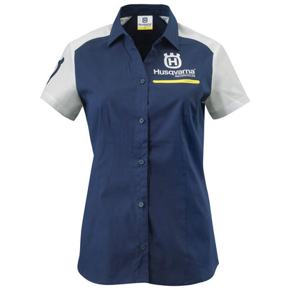 HUSQVARNA WOMEN'S TEAM BUTTON UP SHIRT