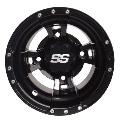 4/110 ITP SS112 Alloy Sport Wheels 9X8 3.0 + 5.0 Machined
