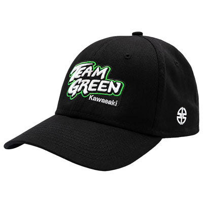 KAWASAKI TEAM GREEN NEW ERA CURVED BILL HAT