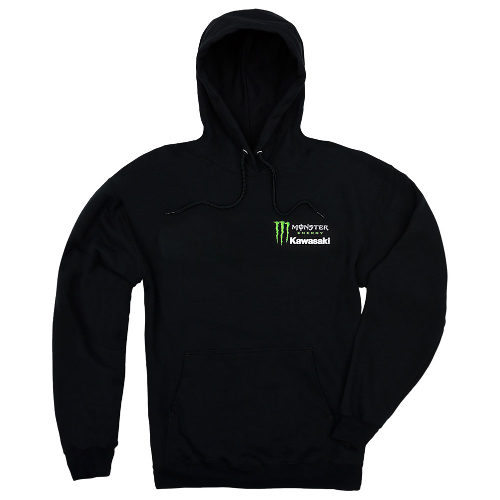 KAWASAKI MONSTER ENERGY HOODED SWEATSHIRT
