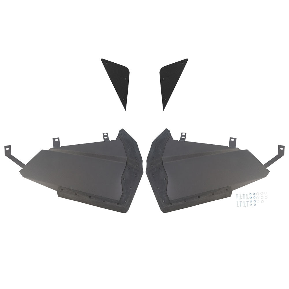 Kimpex Lower Half Doors with Slammer Kit Black