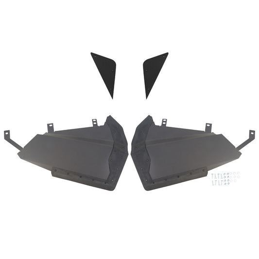 Kimpex Lower Half Doors with Slammer Kit Black