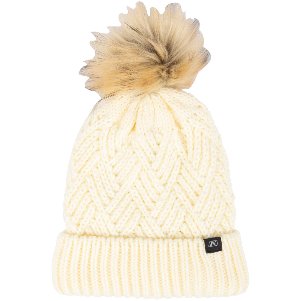 KLIM WOMEN'S CHEVRON POM BEANIE