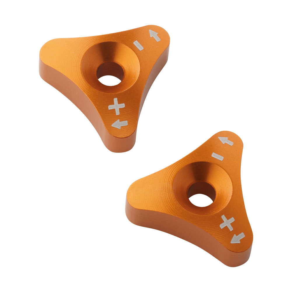 KTM Factory Fork Adjuster Set Orange