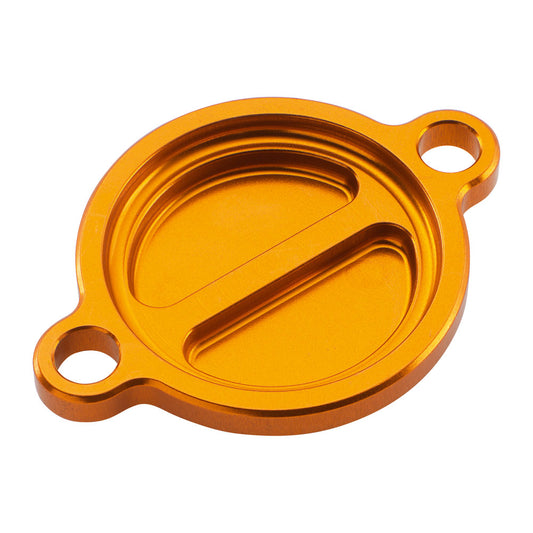 KTM Factory Oil Filter Cover Orange