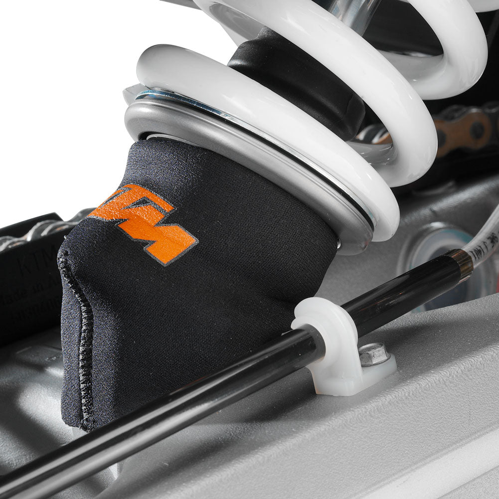 KTM Neoprene PDS Rear Shock Bearing Protector Black
